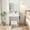 White + MDF + MDF+glass+1, variant on YANGXUN Vintage Bedroom Dressing Table with Mirror and Adjustable LED Lights Retro Vanity Station with Integrated Electrical Outlet and Matching Cushioned Stool