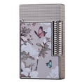 thumbnail image 5 of Kerosene lighter, Top Metal Pocket Lighter Daily Use, Sold Without Fuel.,SKU00946-蝴蝶绮梦银色, 5 of 11