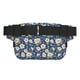 thumbnail image 3 of Fotbe Flower Cangurera Cuadrada con Estampado de Doble Capa, Bolsa de Cintura Ajustable Mini para Hombres y Mujeres, 3 of 9