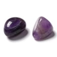 thumbnail image 3 of Natural Amethyst Beads No Hole Beads Tumbled Stone Healing Stones for 7 Chakras Balancing Therapy Meditation Reiki Vase Filler Gems 14~26x13~21x12~18mm about 150pcs/1000g, 3 of 3