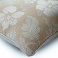 thumbnail image 2 of Cushion Covers For Chairs, Pillow Cover Ivory & Beige Cushion Cover 24 x 24 Pillow Cover Silk Jacquard Floral Sofa, Bed Pillows, Beige Pillow Cover 24x24 inch (60x60 cm) - Floral Lady, 2 of 6