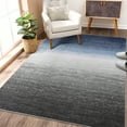 thumbnail image 2 of HOMERRY Area Rugs 5' x 7' Rug for Living Room Contemporary Ombre Abstract Rug for Bedroom Vintage Carpet, Blue Gray, 2 of 7