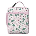 thumbnail image 5 of Tropical Flower and Leaves Insulated Lunch Bag Box Student Reusable Lunch Bag Fit Most Bento Boxes Portable Lunch Bag School Camping, 5 of 6