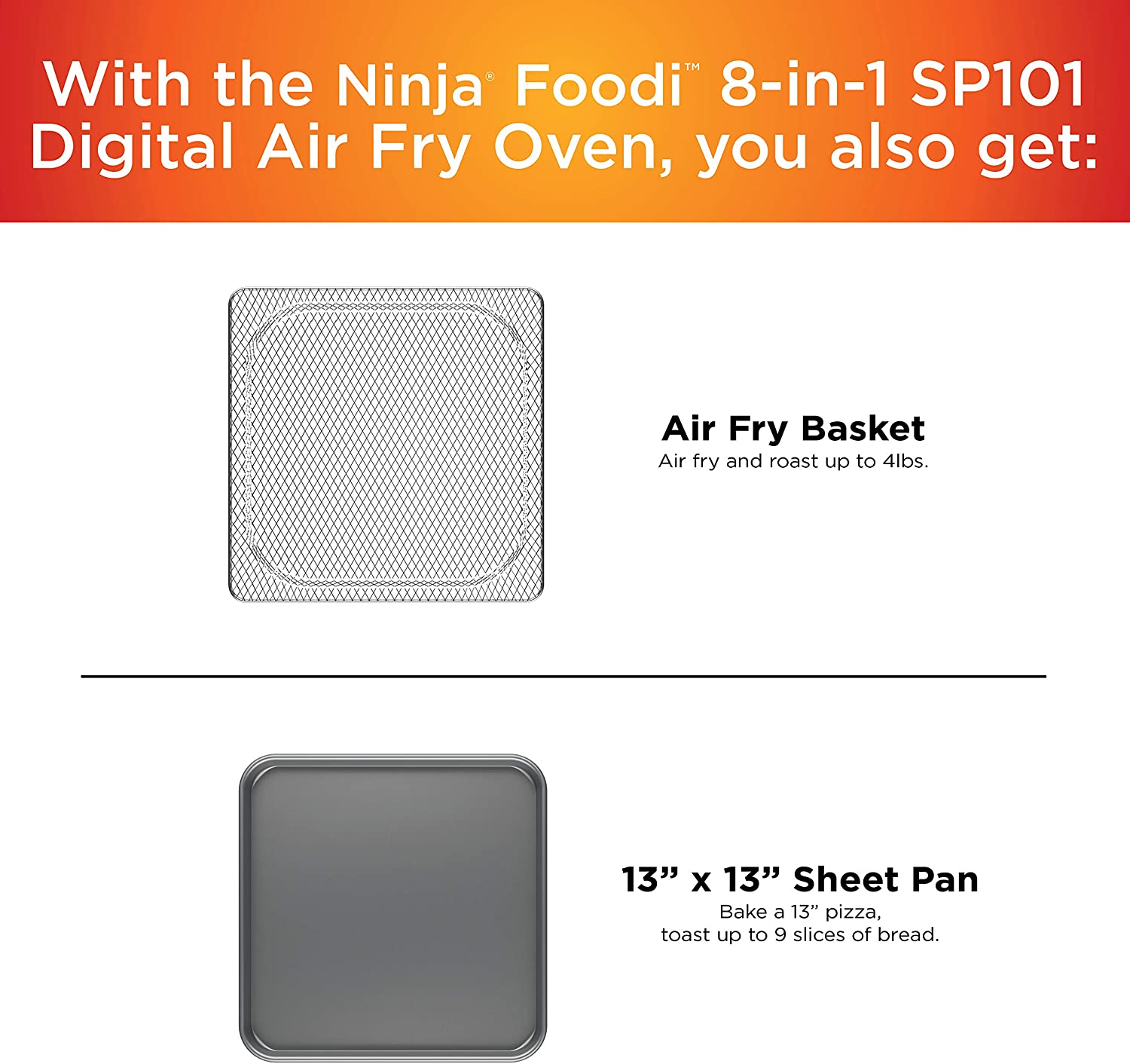 Ninja Foodi 13-in-1 Dual Heat Air Fry Oven