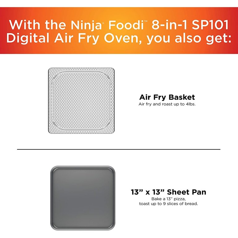 Ninja SP201 Digital Air Fry Pro Countertop 8-in-1  