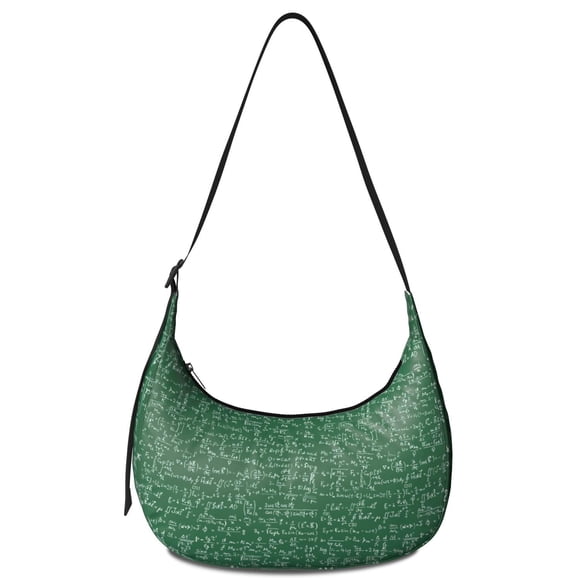 Sac Bandoulière Mathématiques Nylon Léger Sangle Ajustable Formule Scientifique Science Classe Éducatif Cadeaux Muraux Petit Porte-Monnaie pour Femmes Voyage