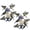 M+L, variant on Fish Bone Hanging Bird Feeder,Creative Fish Bone Hanging Bird Feeding Device with Hanging Hook, Attracting Various Wild Birds for Garden, Backyard, Patio & Outdoor Decoration (M)