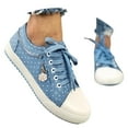thumbnail image 3 of Women’s Casual Shoes For Everyday Use Flower On Design And Work Lightweight And Versatile Flat Sneakers Comfortable Sole Footwear, 3 of 7