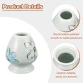 thumbnail image 4 of Uxcell Ceramic Chasen Stand 70mm Matcha Whisk Holder Tea Set Whisks Stand Traditional Matcha Tea Chasen Holder Tea Set Accessories for Tea Tasting, White, 4 of 7