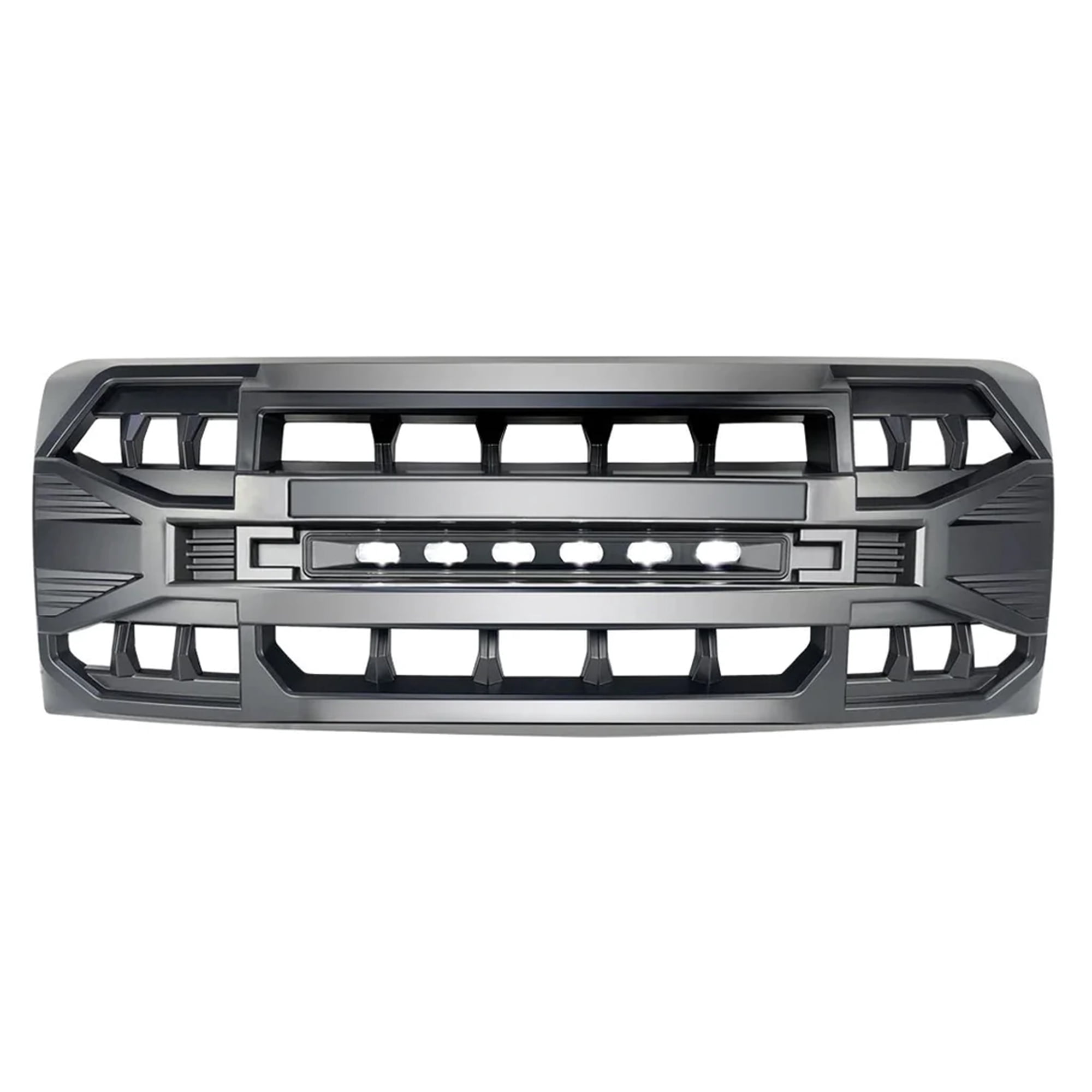 AMERICAN MODIFIED Armor Grille w/Off Road Lights for 2009-2014 Ford F150