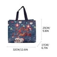 thumbnail image 3 of Kbndieu Christmas Tote Bags with Handles, Christmas Reusable Grocery Bags multsipurpose Non-woven Large Gift Bag Grocery Shopping Bags for Holiday Christmas Party, 3 of 3