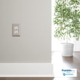 thumbnail image 2 of Franklin Brass Classic Architecture (4-Pack) Outlet Covers Satin Nickel 1-Gang Wall Plate Single Duplex Switch Plates Electrical Outlet Covers W35218-SNA-C, 2 of 6