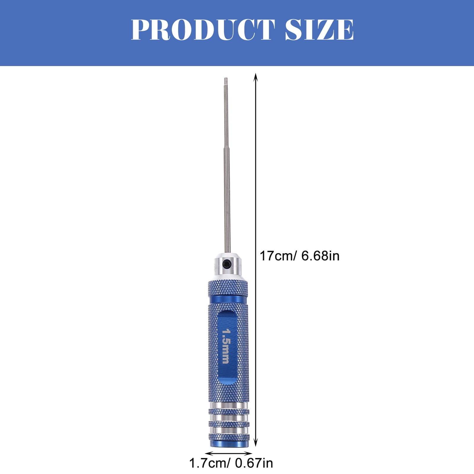 Worgeous 4 Pcs Bit Key Screwdriver Practical Set Multi-size