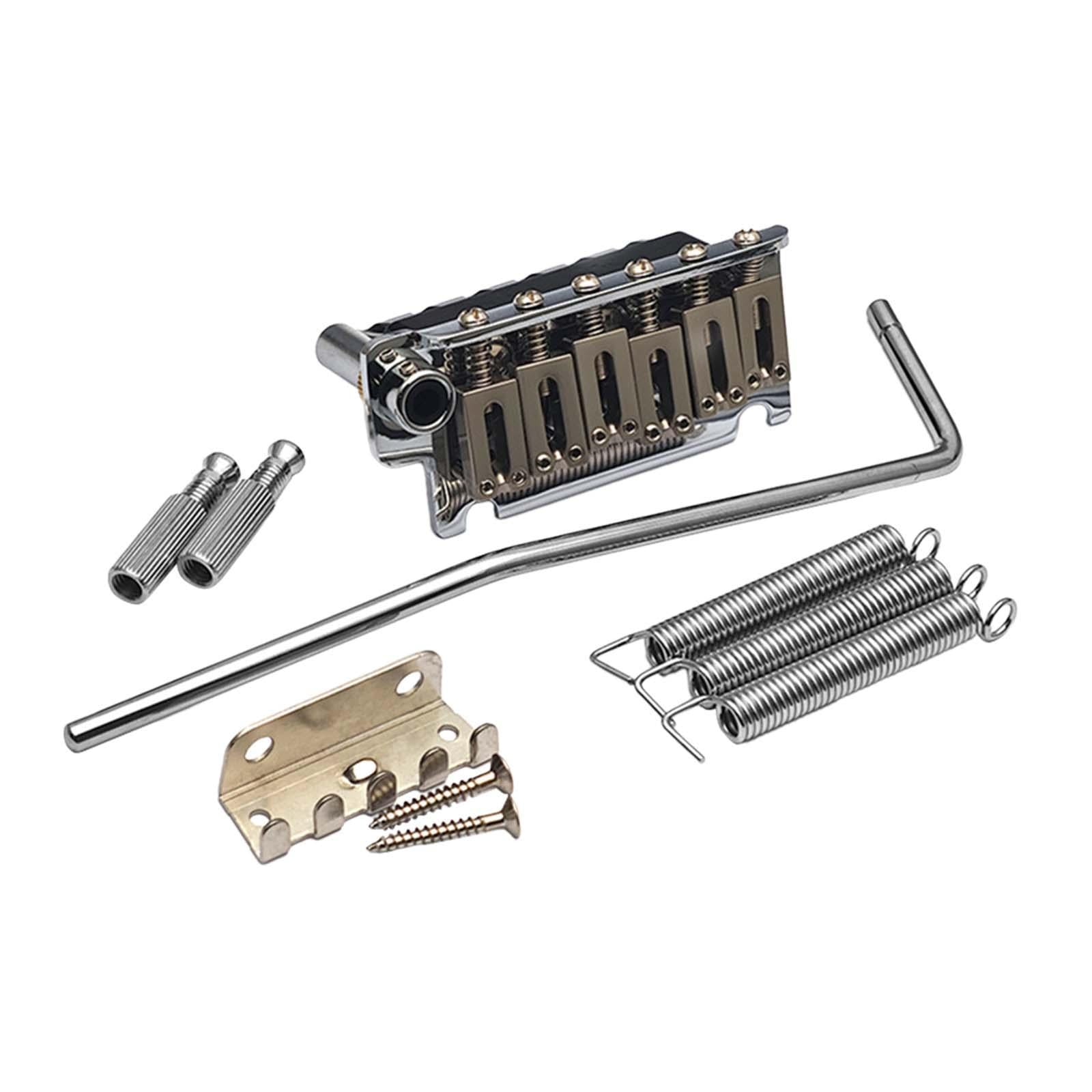 QccHieUs Electric Guitar Tremolo Bridge Bar Kit Double Locking Practical Music Instrument