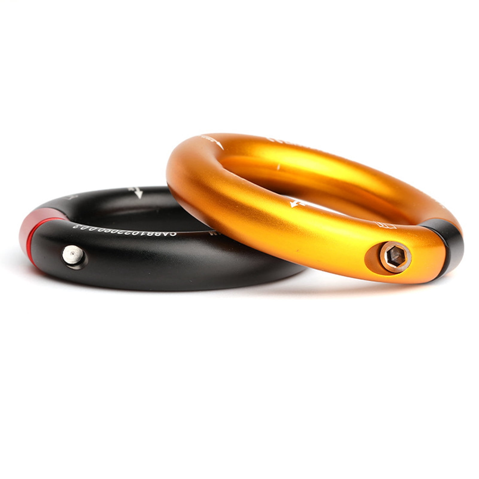 Anneau De Rappel Escalade – 20KN, 12mm, Alu, Multifonction (sauvetage, Arborisme, Slackline, Yoga)