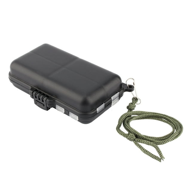Caja de plástico de 9 compartimentos para aparejos, anzuelos, cebos para pescar YUNYI BRAND Deportes