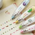 thumbnail image 4 of MOQIN DIY Cute Correction Tape, 2024 New Cute Correction Tape Decorative Tape Pen, Premium Creative Cartoon Pattern Decorative Correction Tape for Greeting Card ﻿, 4 of 8