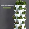 thumbnail image 3 of Maoww Stacking Planter with Drainage Holes Load-Bearing Simple Planting Pot Multifunctional Large Petal Flower Container Growing Type1, 3 of 9