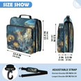 thumbnail image 3 of Zipper Binder with Shoulder Strap 2 inch 3 Ring Waterproof File Folder Organizer Bag 500 Sheet Enchanted Ocean Scene, 3 of 8