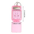 thumbnail image 2 of YgkuHd Keychain Calculator Small Calculator Keyring Mini Calculator Office Calculator Mini Digital Calculator Calculator Key Ring Portable Electronic Calculator,Pink, 2 of 5