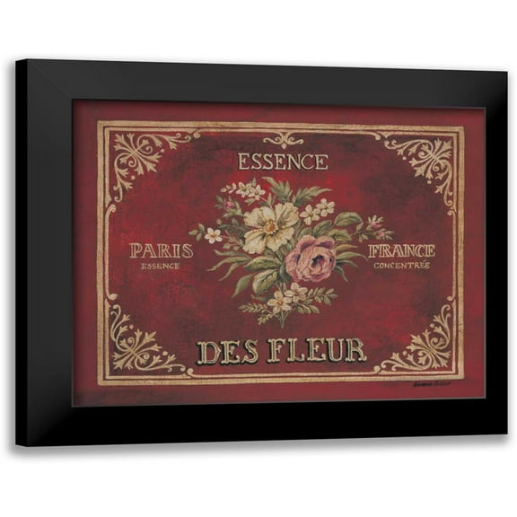 Poloson, Kimberly 14x12 Black Modern Framed Museum Art Print Titled - Essence