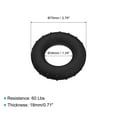 thumbnail image 2 of Uxcell 2.76" 20 Lbs Black Hand Grip Strengthener Hand Grip Ring for Strength Training, 2 of 6