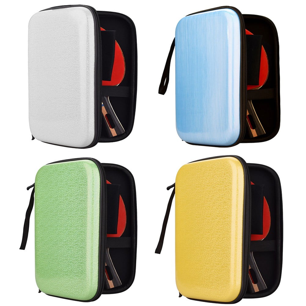 Table Tennis Racket Bag Eva Hard Shell Table Tennis Paddle Box Case Storage Bag