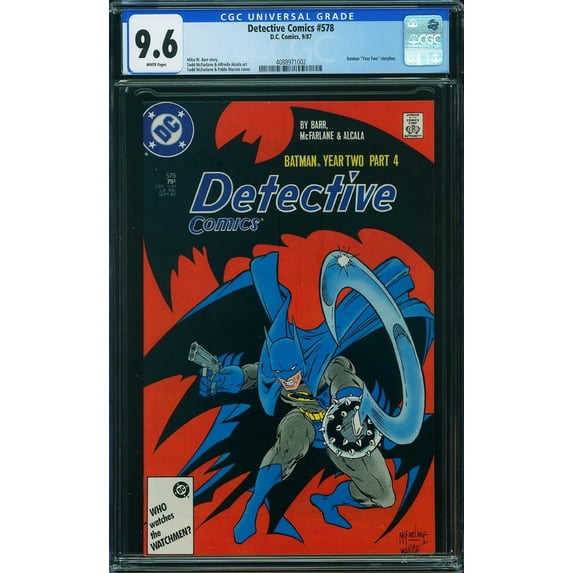 Detective Comics #578 - CGC 9.6 Comic Book