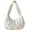 A03-white, variant on Quilted Bag Purse for Women Puffer Crescent Bag Nylon Hobo Handbag Lightweight Padding Shoulder Bag for Work