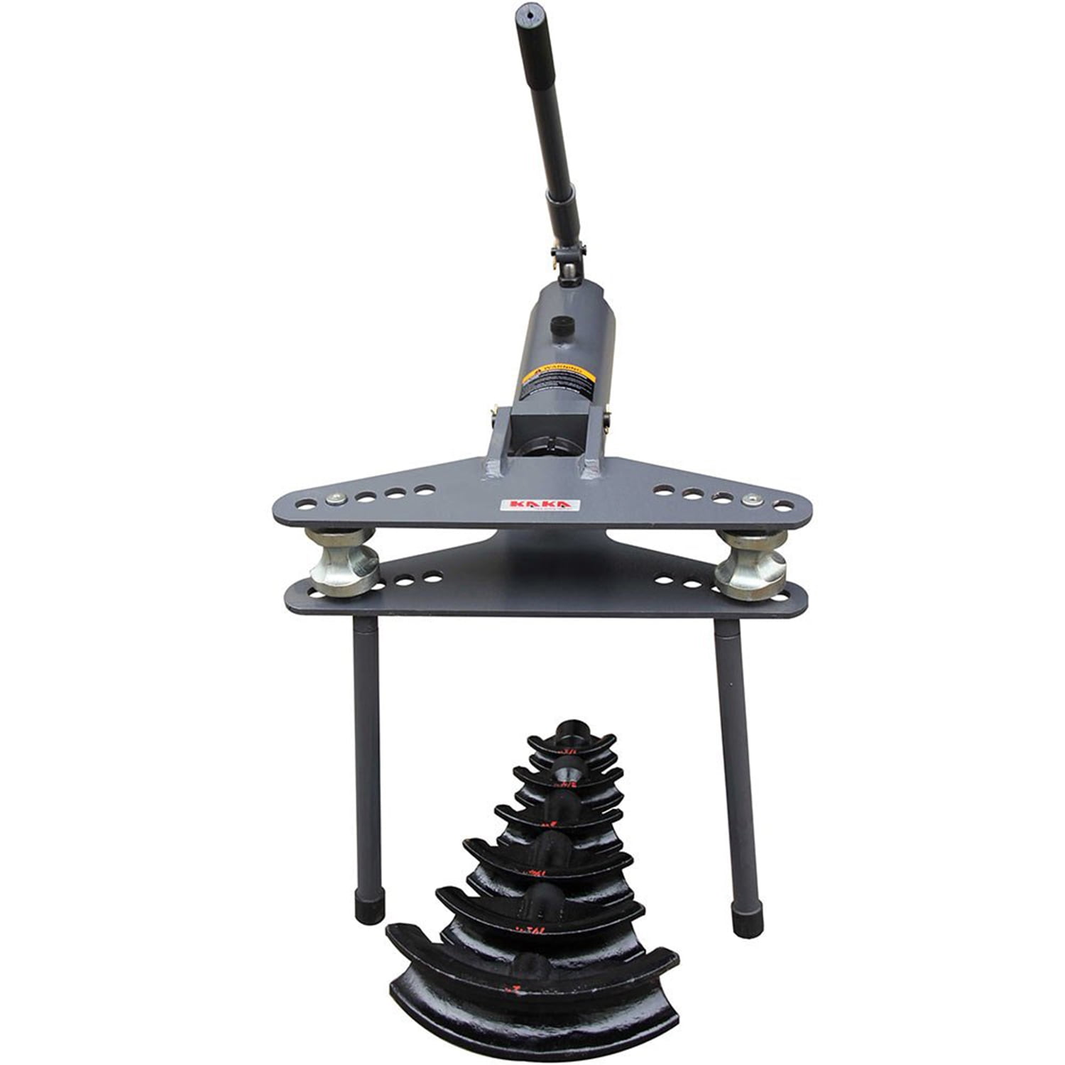 KAKA Industrial HB10 HeavyDuty Hydraulic Roll Cage Tube Bender, Solid