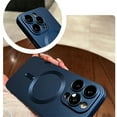 thumbnail image 3 of For iPhone 15 Pro Max Luxury Matte Magsafe Magnetic Soft Frame Phone Case For iPhone 11 12 13 14 16 Plus Lens Protective Cover tzw, 3 of 6