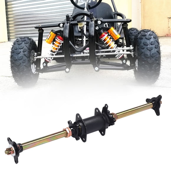 Eje Trasero De Go Kart, Soporte De Fijación Del Marco Eje Trasero De Go Kart De 29 Pulgadas Anti Grietas Alta Dureza Para Triciclo De Deriva