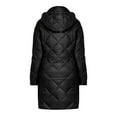 thumbnail image 2 of Michael Michael Kors Women's Black Diamond Quilted Hooded Down Packable (XS), 2 of 2