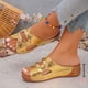 thumbnail image 5 of WILLBEST Sandalias De Piso Para Mujer, Informales, Transpirables, Con Punta Abierta Y Tacón De Cuña, Para Primavera, Verano Y Otoño, Cómodas Y Ligeras Para El Día A Día., 5 of 8