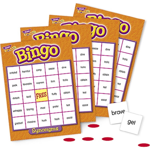 Trend Enterprises Synonyms Bingo Game