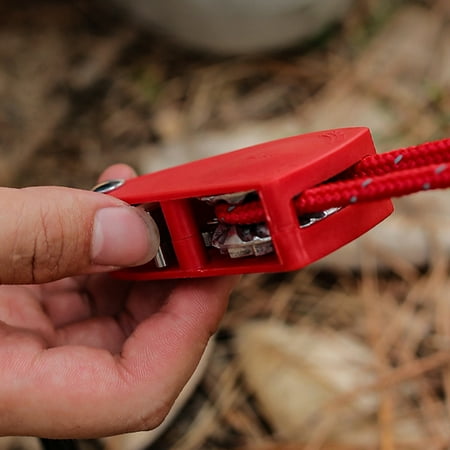 

MIXFEER Outdoor Camping Thicken Pulley Rope Adjustable Tent Canopy Rope Lifting Pulley Hook Tent Canopy Fixing Pulley Rope