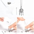 thumbnail image 5 of Cremation Jewelry for Ashes for Women Urn Necklace Dream Catcher Tribe Pendant with Angel's Feather Keepsake Memorial Jewelry Ash Holder, 5 of 6