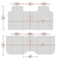 thumbnail image 4 of BDK Dotted Cloth Stickshift Seat Cover for Pick Up Truck, 4 of 7