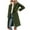 Green, variant on HAPIMO Women's Coat Long Sleeve Outwear Winter Outfits Casual Woolen Coat Button Up Flannel Jackets Fall Double Breasted Midi Peacoat Trench Coats Fashion Gray S