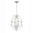 thumbnail image 3 of 5014-OS-CL-MWP Crystorama Lighting Ashton - Four Light Mini Chandelier-Hand Cut Crystal Type-Olde Silver Finish   -Traditional Installation, 3 of 9