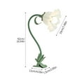 thumbnail image 3 of Clip-On Flower Gooseneck Desk Lamp with 3 Color Temperatures and USB Rechargeable Battery, Flexible Reading Light for Bedside Office Home Study Eye-Caring Task Lighting, 3 of 9