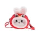 thumbnail image 3 of Bolso de hombro para niñas en 3D, monedero de felpa, bolsos de conejo de Año Nuevo con forma de Animal para Cosplay Estilo A Yuyangstore Tote de hombro, 3 of 8