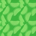 thumbnail image 1 of Ahgly Company Indoor Square Patterned Lime Green Area Rugs, 5' Square, 1 of 1