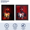 thumbnail image 5 of Marvel Spider-Man Kids' Light-Up Wall Art, 11" x 15", 5 of 6