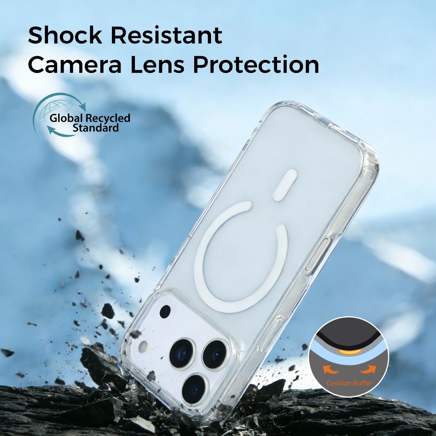 Clear Prime MagSafe Case for iPhone 17 Pro - Transparent