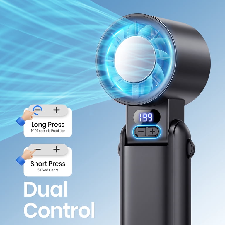 Portable Handheld Mini Fan, Rechargeable photo 8
