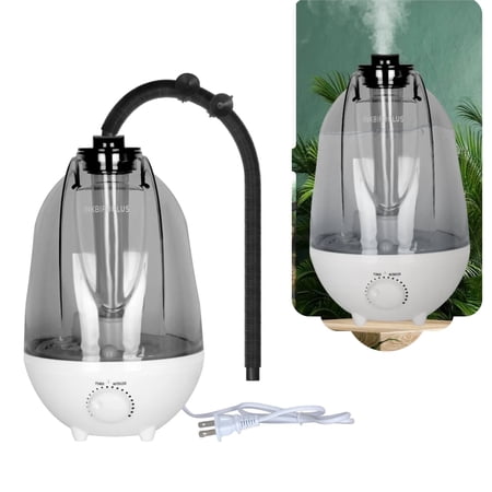 Reptile Humidifiers,Reptile Fogger Terrariums Tank Humidifier Fog Machine Mister,Ideal for Paludarium/Vivarium/Amphibians/Herps (Water Capacity: 1 Gallon/4L)