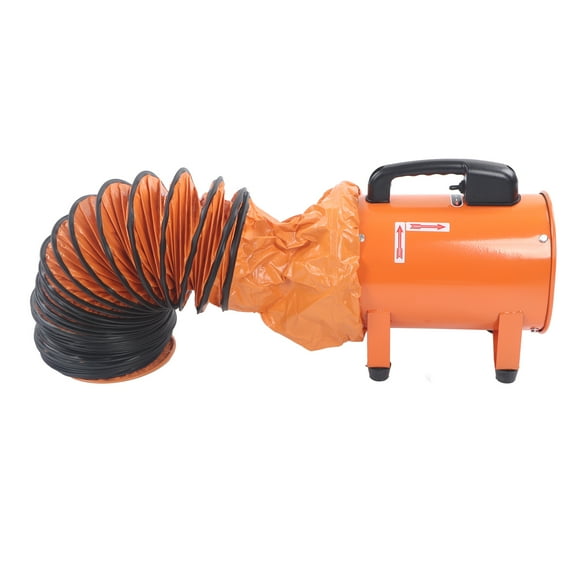 8 Inch Flexible Duct, Duct Hosing Pvc Flexible Duct Hose Flexible Pvc Pipe Flexible Exhaust Tubing with S Shaped Hook Steel Bracket for Exhaust Fan Heavy Duty 8in