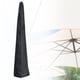 thumbnail image 1 of Funda protectora resistente Colamx para sombrilla de patio 75 pulgadas con cremallera impermeable negro, 1 of 8