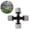 Gray, variant on Partheme Gardening Irrigation Mist Nozzle, Atomizing Sprayer for Greenhouse, Fine Water Fog Spray Head with Connector for Garden Patio Balcony, Black